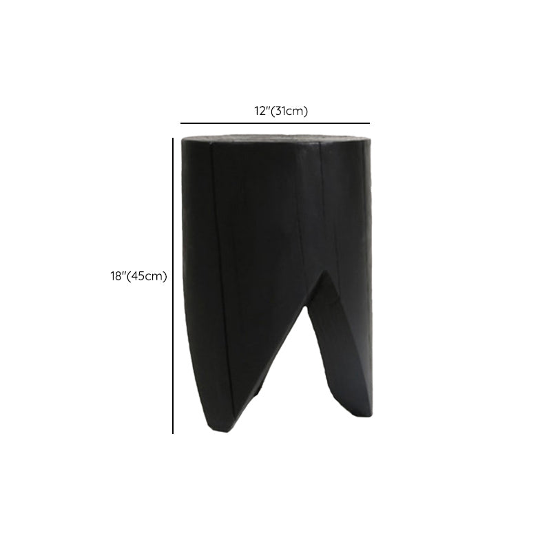 Industrial Solid Wood Furniture 1/5 Pcs Black Dining Room Table Set