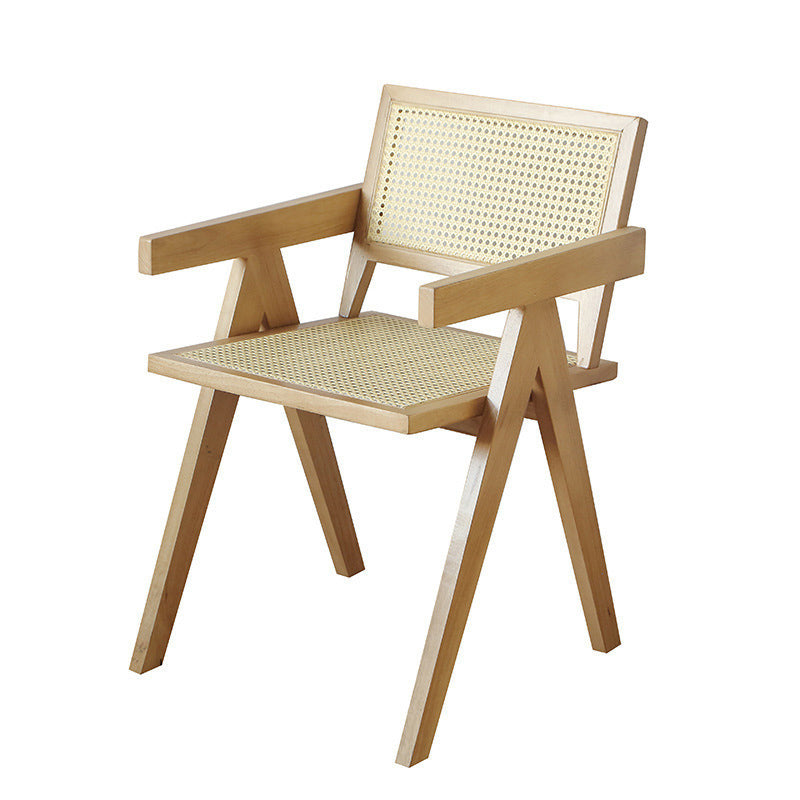 Solid Wood Furniture 1/4 Pieces Standard Height Dining Room Table Set