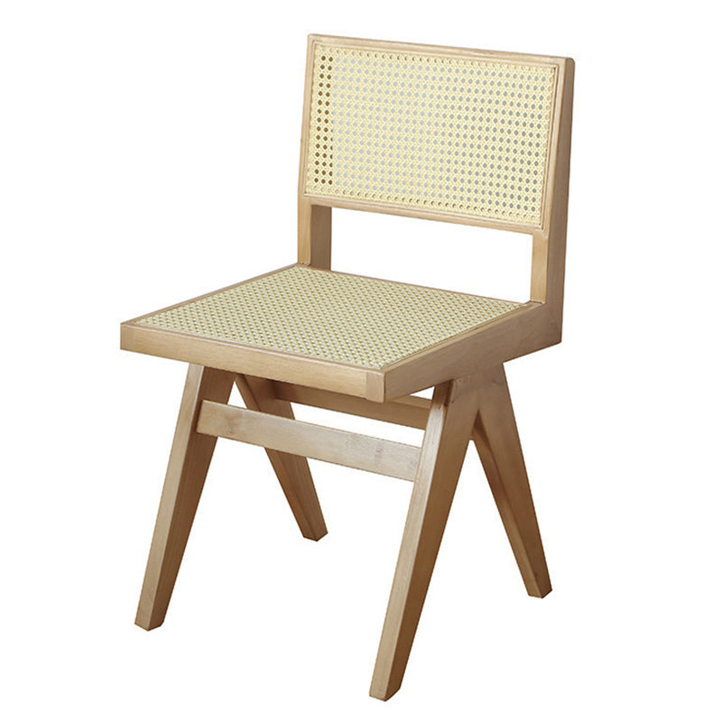 Solid Wood Furniture 1/4 Pieces Standard Height Dining Room Table Set