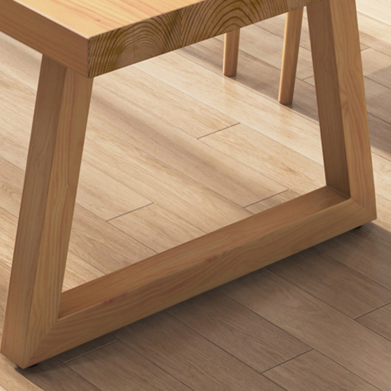 Modern Wood Rectangle Dining Table 1/4/5/7 Pieces Dining Set for Dining Room