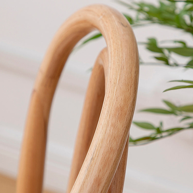 Solid Wood Side Chair Windsor Back Dining Chair for Living Room