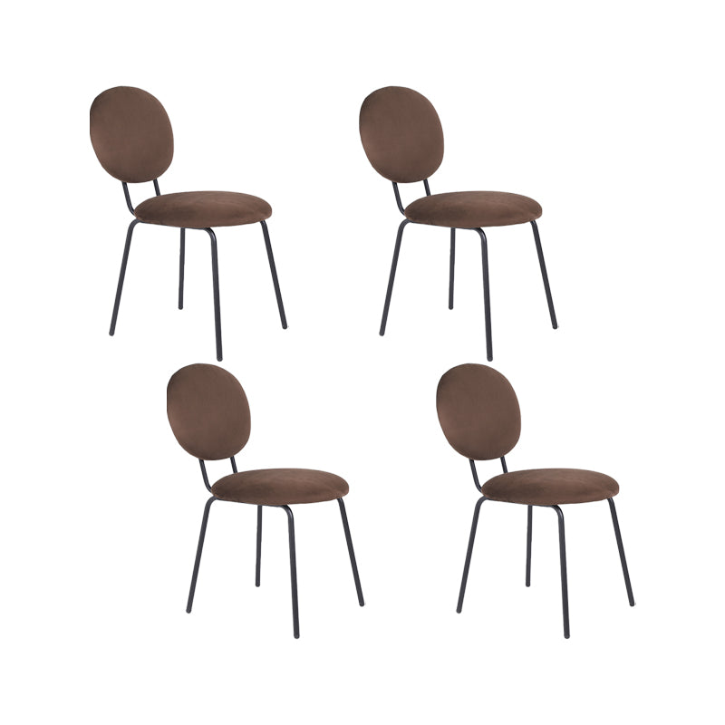 Modern Style Side Chair Upholstered Dining Chair for Home Use