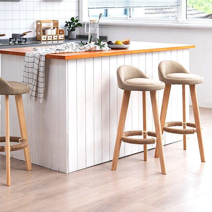 Solid Wood Counter Stools Industrial Style Counter Stools with Low Back