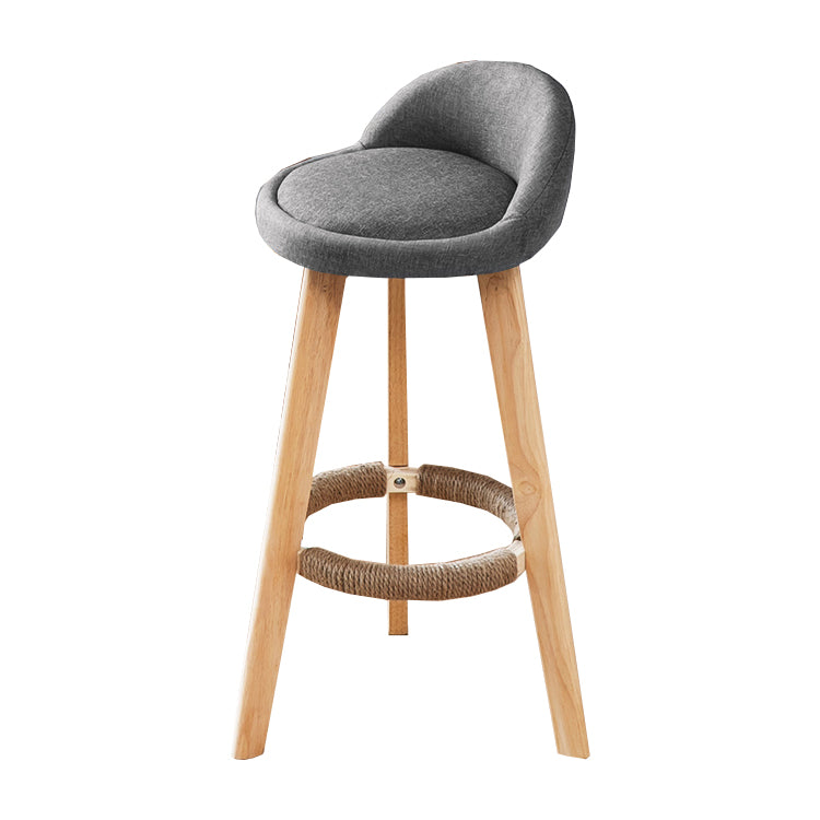 Solid Wood Counter Stools Industrial Style Counter Stools with Low Back