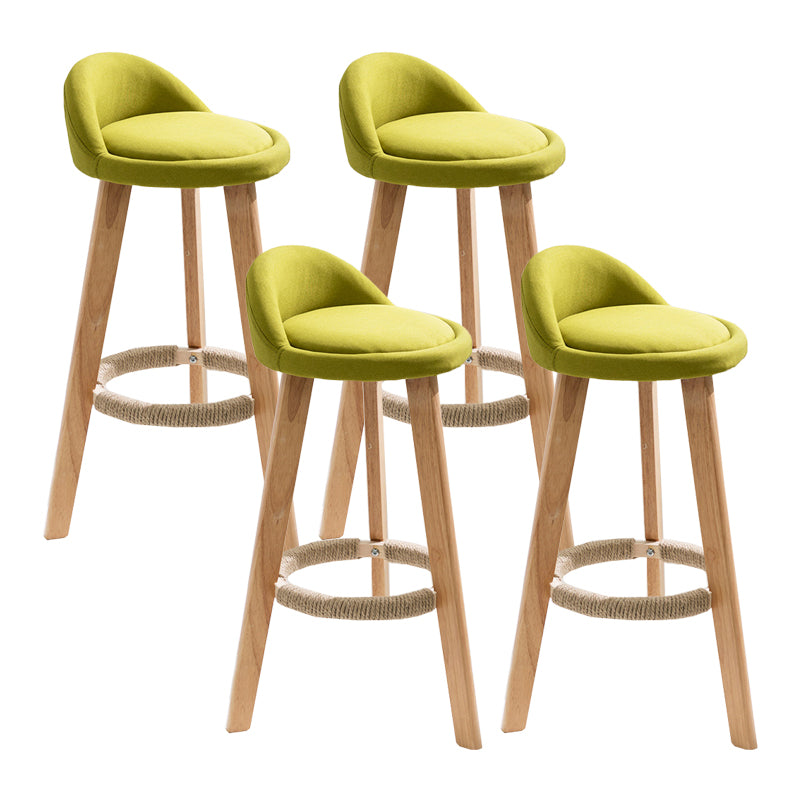 Solid Wood Counter Stools Industrial Style Counter Stools with Low Back
