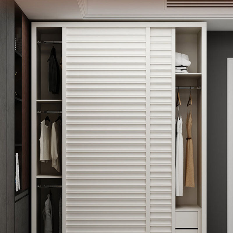 Wooden Wardrobe Traditional Style Wardrobe Cabinet for Bedroom