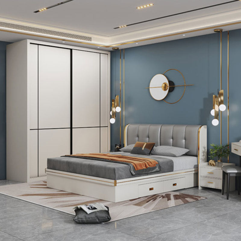 Wooden Wardrobe Traditional Style Wardrobe Cabinet for Bedroom