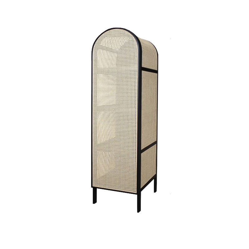 Modern Style Wardrobe Cabinet Solid Wood Wardrobe Armoire with Shelves