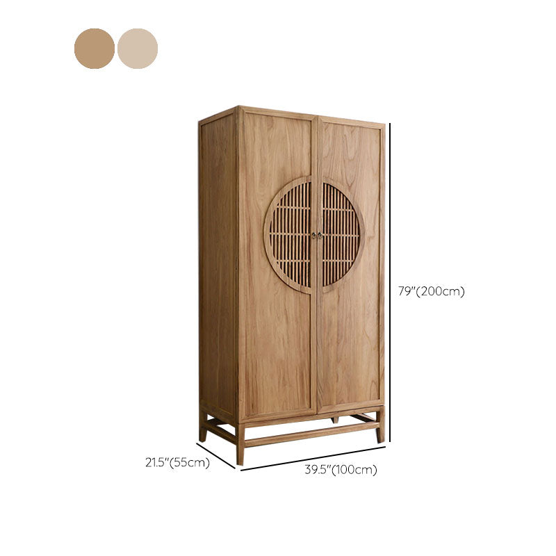 Modern Style Wardrobe Cabinet Clothes Rail Wooden Wardrobe Armoire