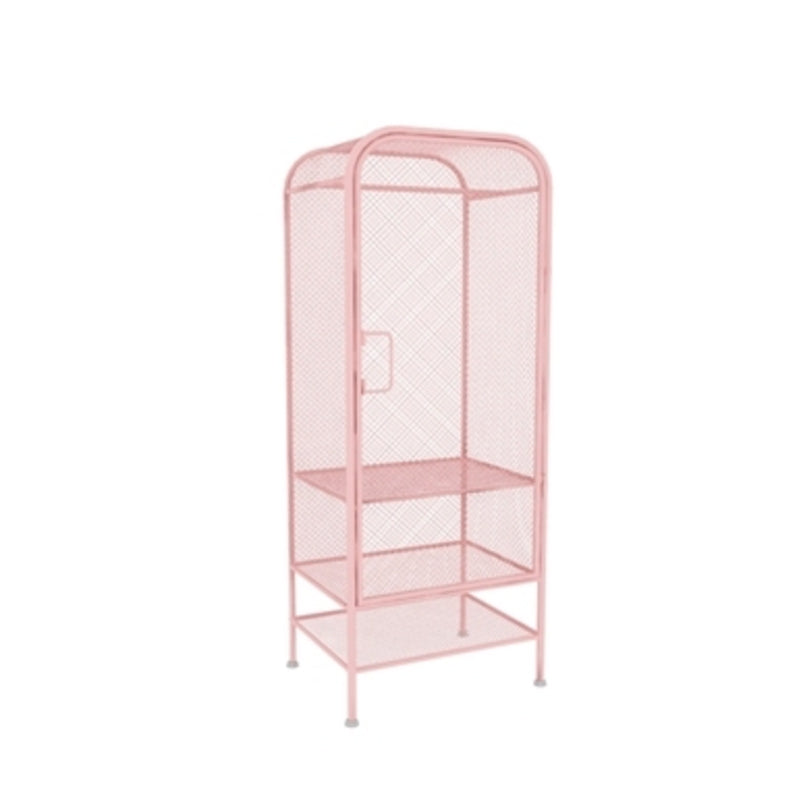 Metal Wardrobe Cabinet Modern Style Clothes Rail Wardrobe Armoire