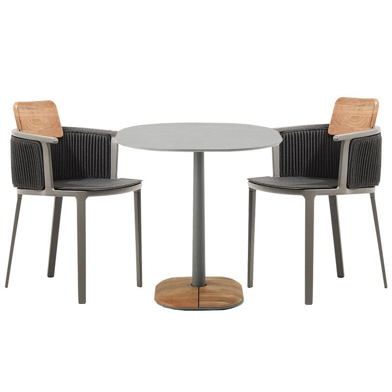 Stone Dining Table Set Modern 1/3/9 Pieces Patio Dining Sets