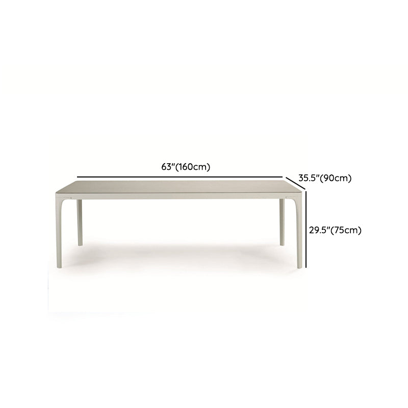 Stone Dining Table Set Modern 1/3/9 Pieces Patio Dining Sets