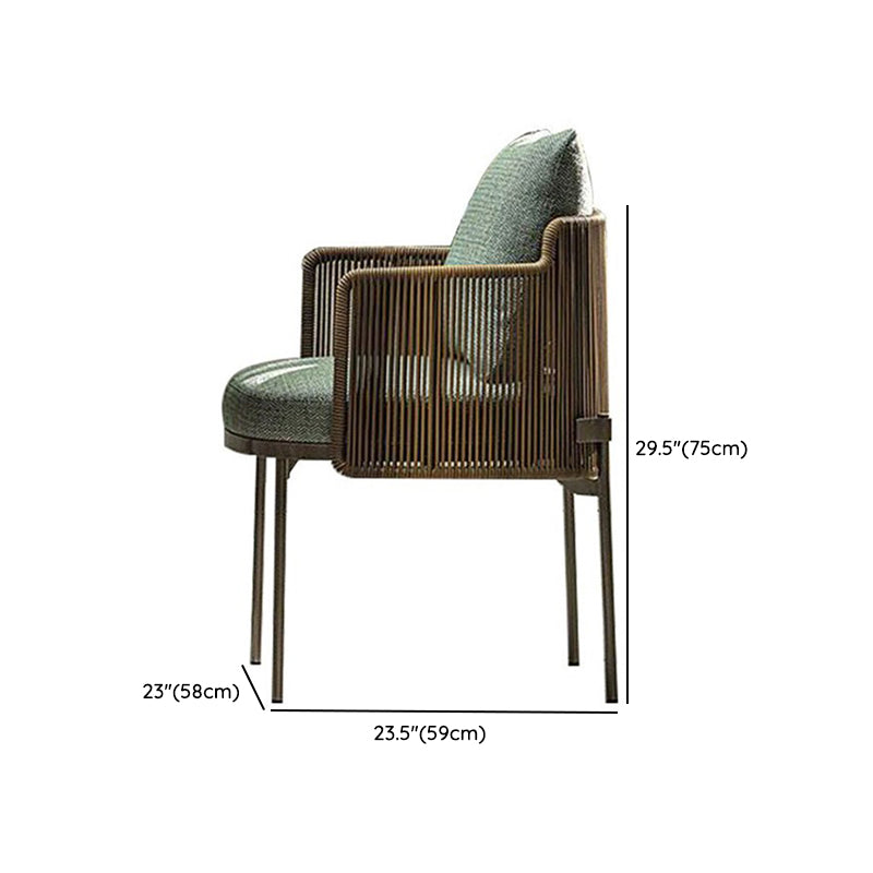 Boho Outdoor Dining Table Set 1/6/9 Pcs Rectangular Wood Dining Set