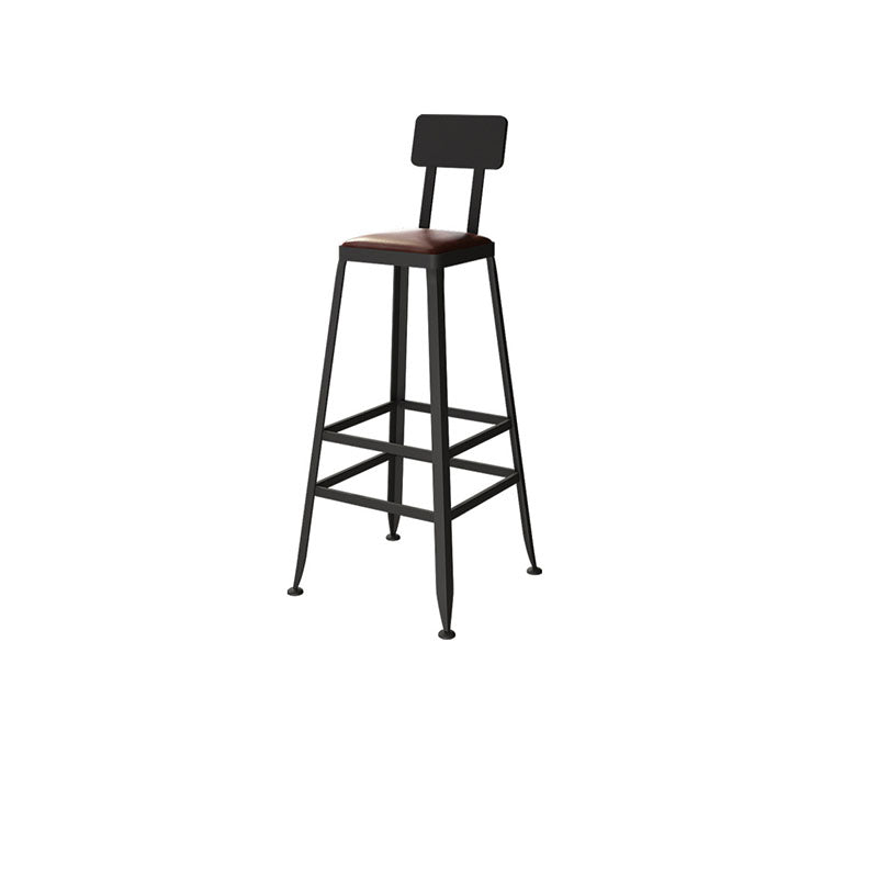 Solid Wood Bar Table Set 1/7 Pcs Industrial Metal Frame Bar Table and Stools