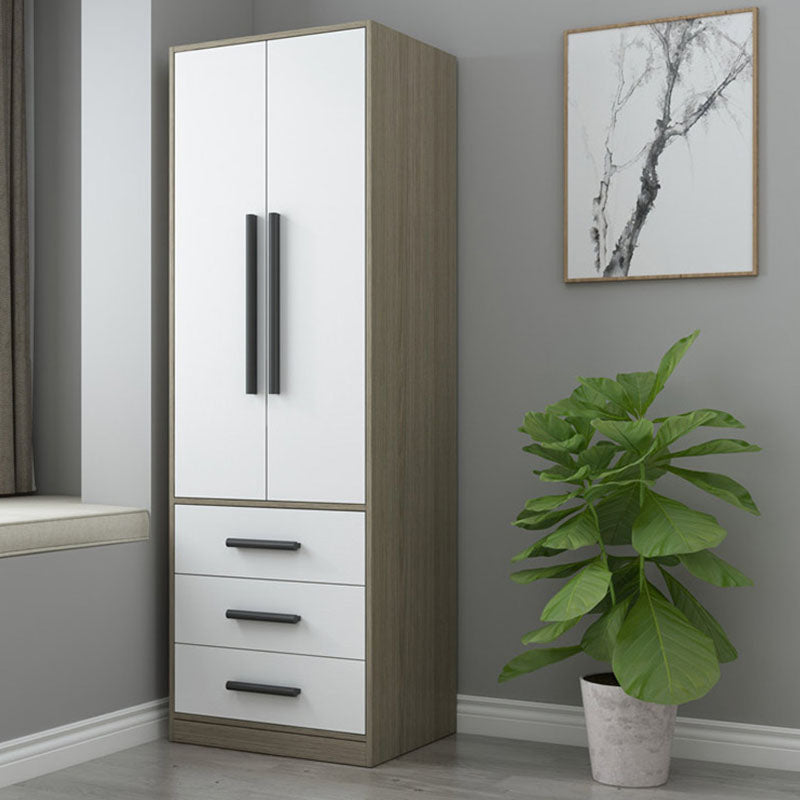 Wooden Wardrobe Cabinet Traditional Style Wardrobe for Bedroom