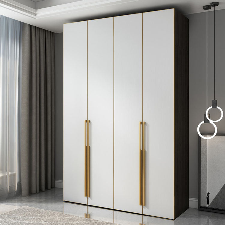 Traditional Style Wardrobe Cabinet Wooden Wardrobe for Bedroom