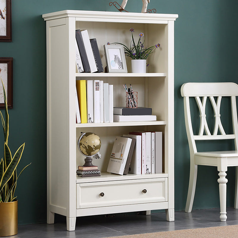 Modern Closed Back Standard Book Shelf Wooden Bookcase for Study Room