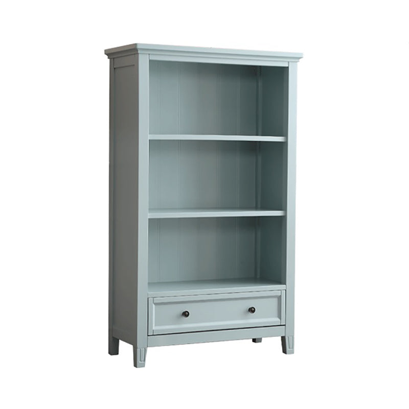 Modern Closed Back Standard Book Shelf Wooden Bookcase for Study Room