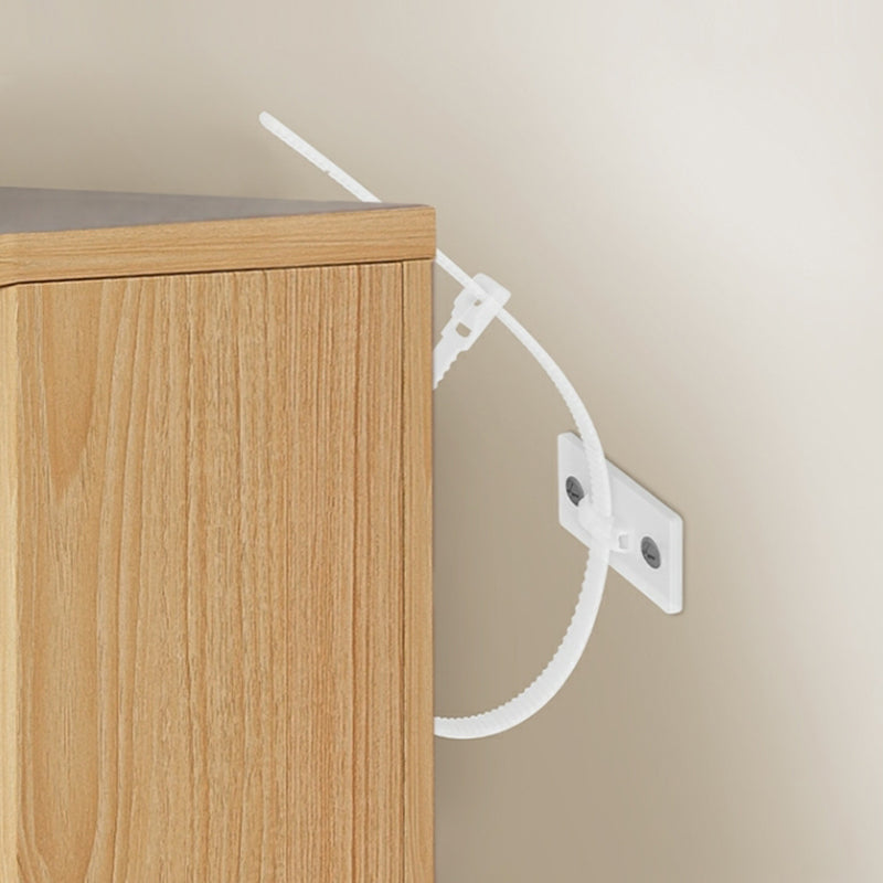 Modern Style Closed Back Bookshelf Engineered Wood Bookcase with Shelves