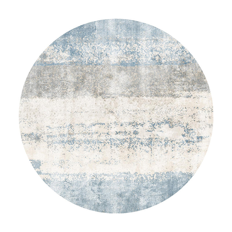 Nordic Beige Modern Rug Polyester Graphic Rug Stain Resistant Rug for Home Decor