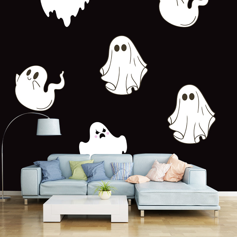 Illustration Environmental Wall Mural Wallpaper Cartoon Living Room Wall Mural