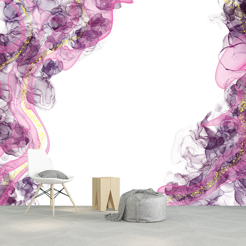 Eco-friendly Ink Art Wall Mural Wallpaper Illustration Sitting Room Wall Mural