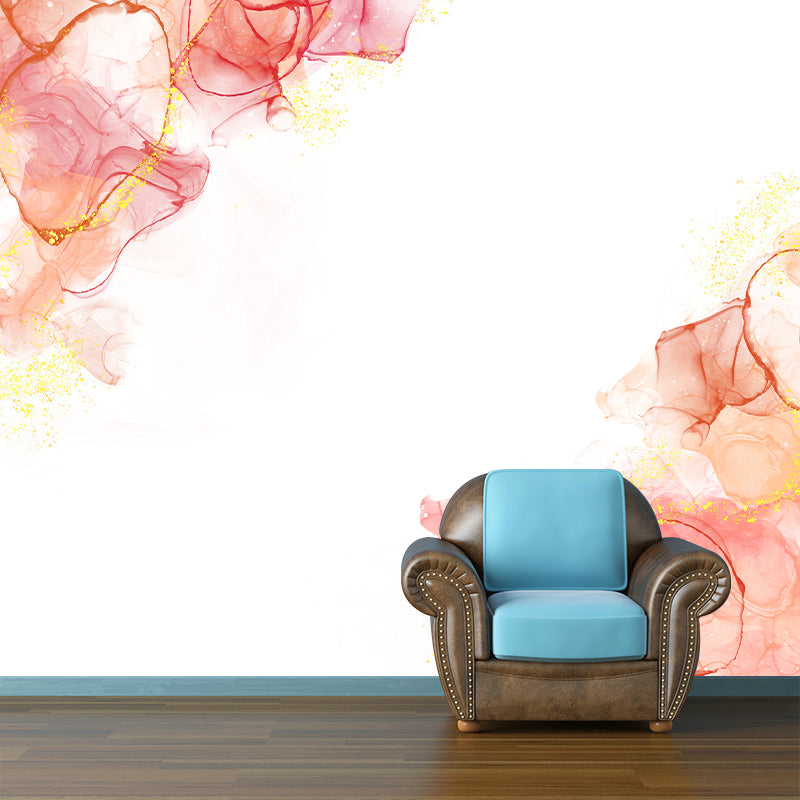 Eco-friendly Ink Art Wall Mural Wallpaper Illustration Sitting Room Wall Mural