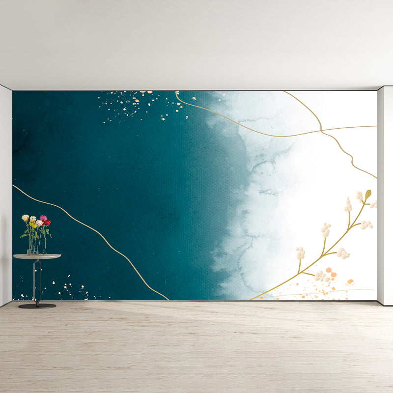 Wall Mural Wallpaper Minimalism Illustration Environment Friendly Sitting Room Wall Mural