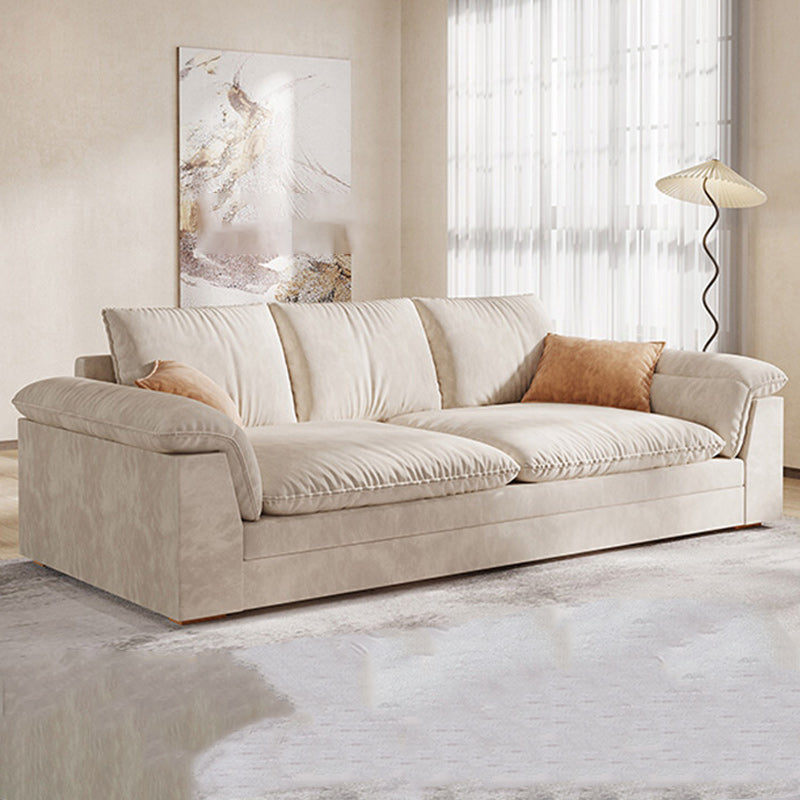 Nordic Upholstered Sofa Bed 30.7" Tall Sleeper Sofa with Storage