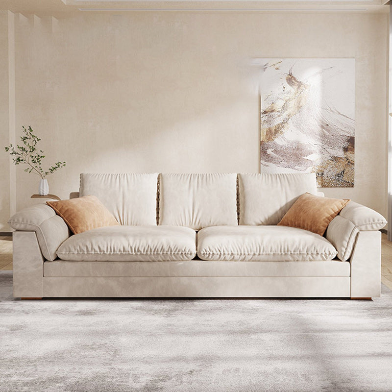 Nordic Upholstered Sofa Bed 30.7" Tall Sleeper Sofa with Storage