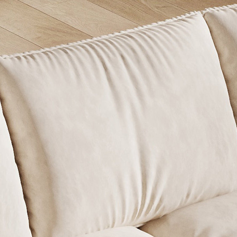 Nordic Upholstered Sofa Bed 30.7" Tall Sleeper Sofa with Storage