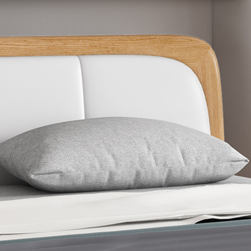 31" Wide Contemporary Sleeper Sofa Futon Gray Wood Sleeper Sofa