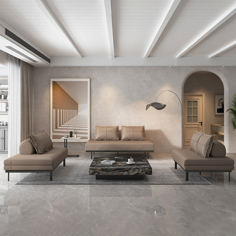 Faux Leather Sleeper Sofa Contemporary Futon Sleeper Sofa Bed