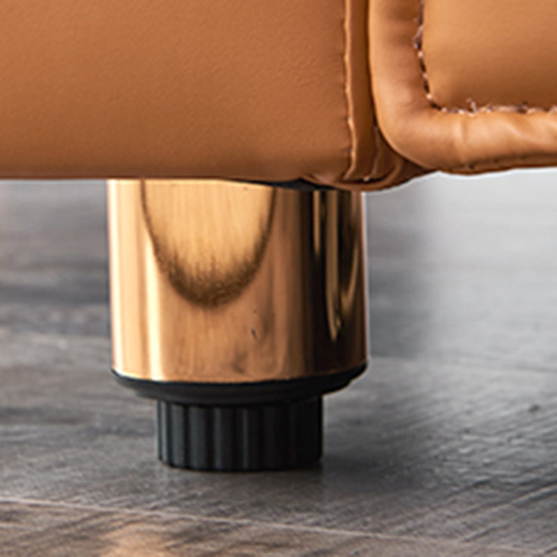 Modern Sleeper Sofa Pillow Back Futon Sleeper Sofa Bed with Storage