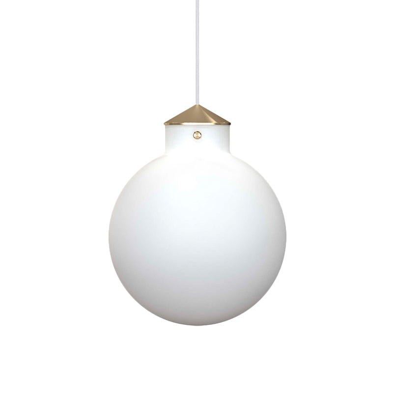 Plafond de plafond en laiton Light Pendre simple 1 bulbe LACE BLANC SUSPENSION DE LA BLAND POUR LE COURDE