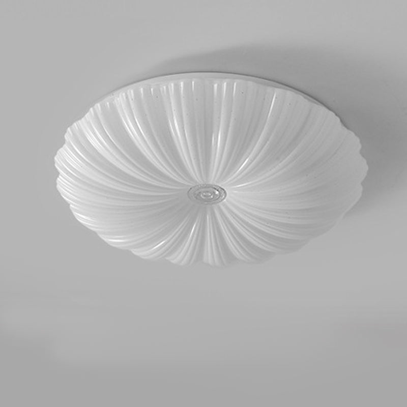 LED Ceiling Mount Light White Ceiling Light with Acrylic Shade for Living Room