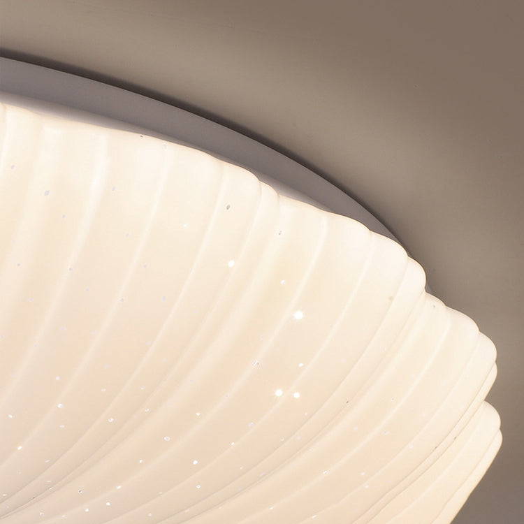 LED Ceiling Mount Light White Ceiling Light with Acrylic Shade for Living Room