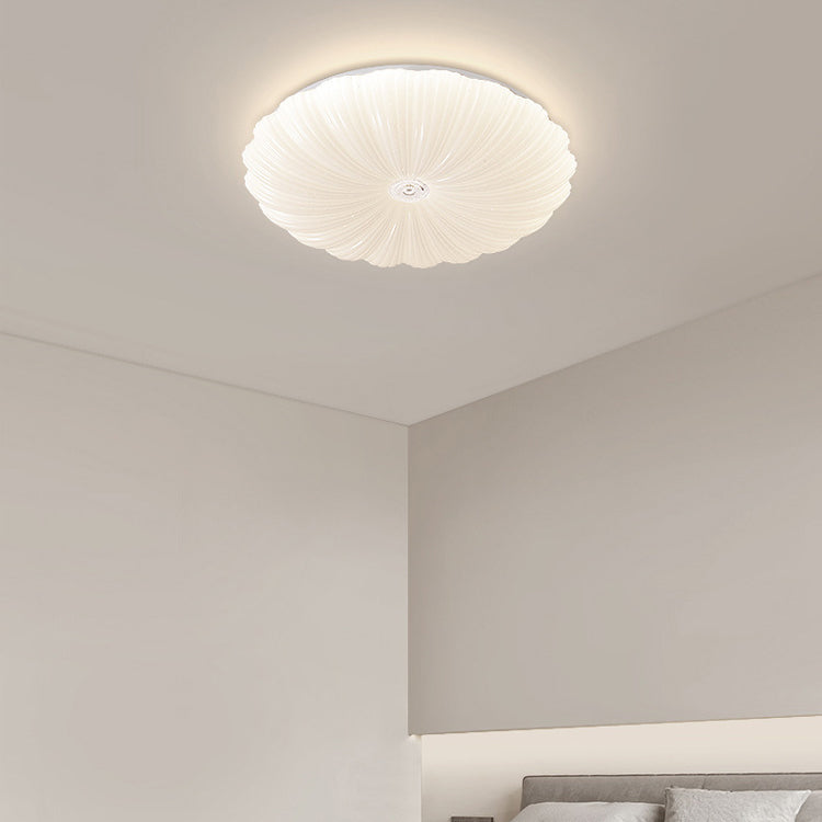LED Ceiling Mount Light White Ceiling Light with Acrylic Shade for Living Room