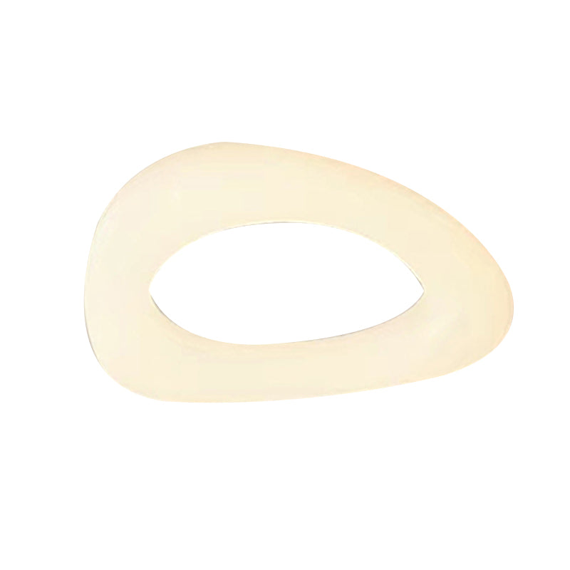 LED Flush Mount Lighting Modernism White Ceiling Light for Foyer Bedroom