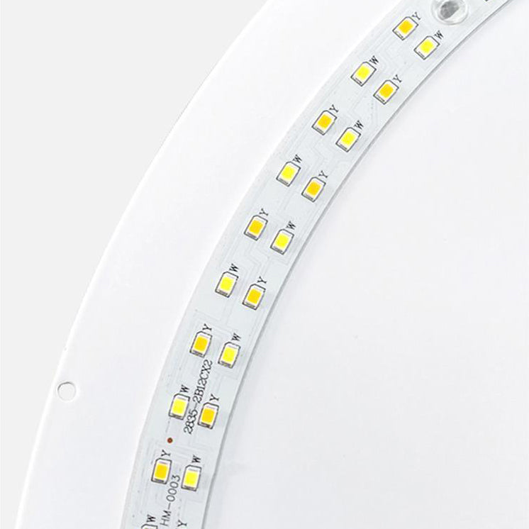 LED Flush Mount Lighting Modernism White Ceiling Light for Foyer Bedroom