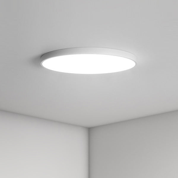 LED Flush Mount Lighting Post Modern White Ceiling Light for Foyer