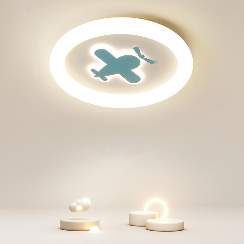 Children Flush Mount Lighting Contemporary LED Ceiling Light for Home