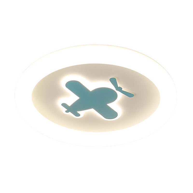 Children Flush Mount Lighting Contemporary LED Ceiling Light for Home