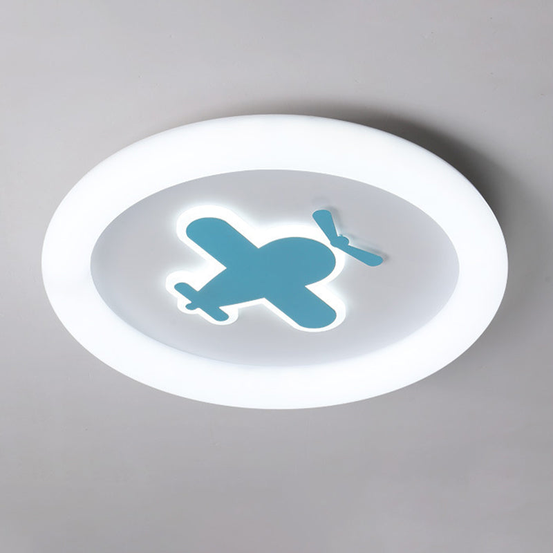 Children Flush Mount Lighting Contemporary LED Ceiling Light for Home
