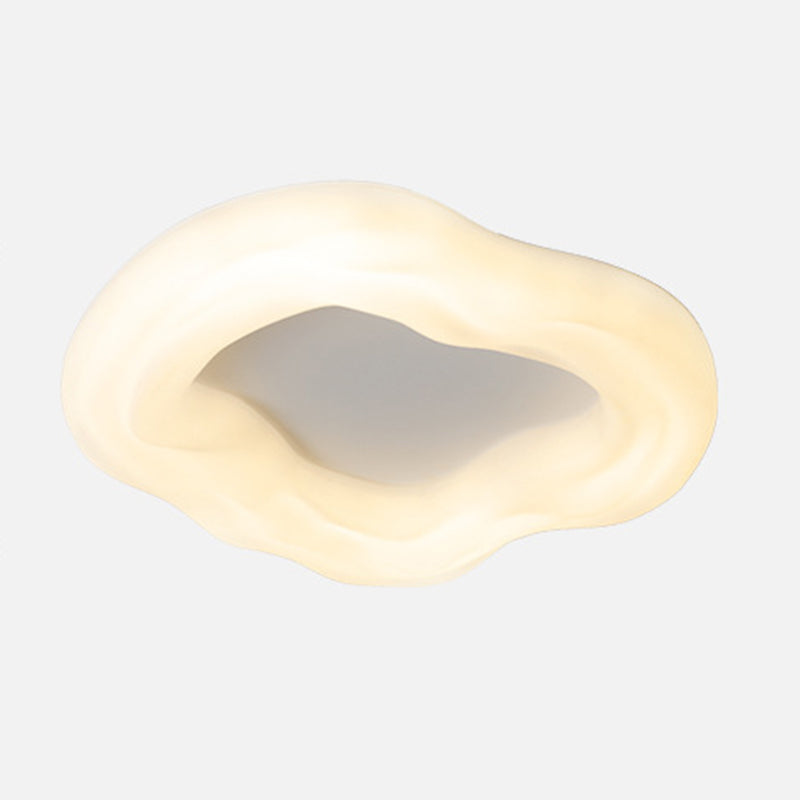 White Flush Mount Lighting Modernism LED Ceiling Light for Foyer