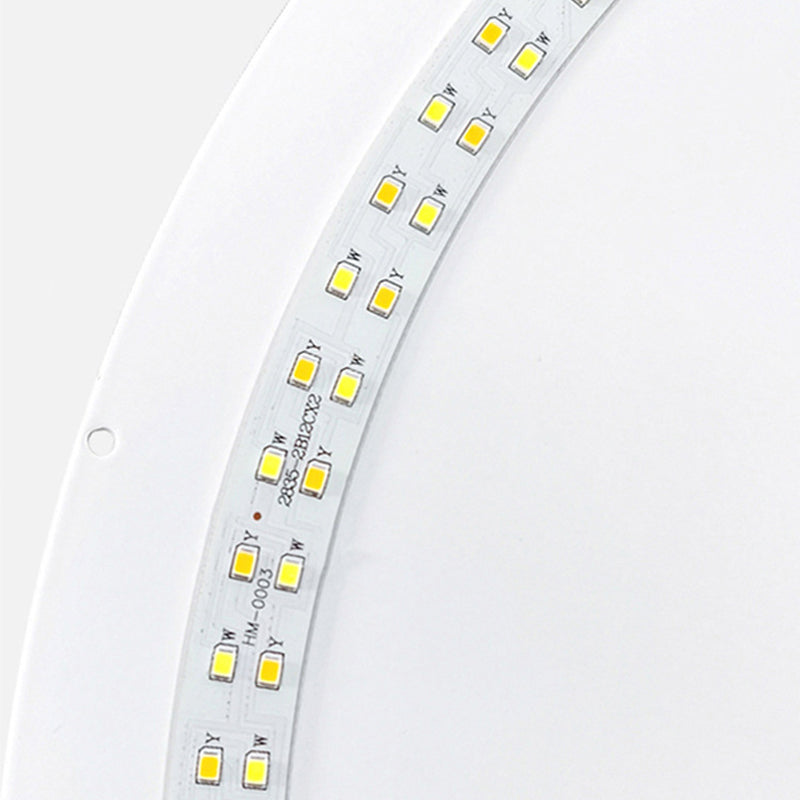 White Flush Mount Lighting Modernism LED Ceiling Light for Foyer