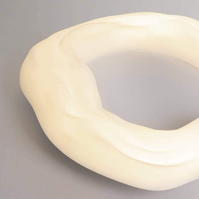 White Flush Mount Lighting Modernism LED Ceiling Light for Foyer