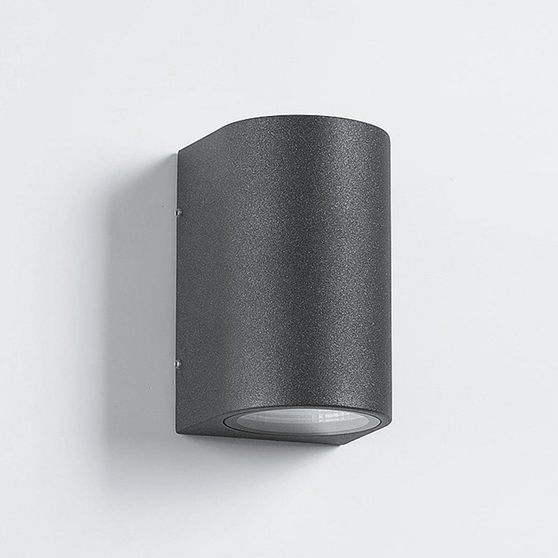 Cylinder 1 - Light Wall Lighting Fixture Aluminum Wall Sconce in Black