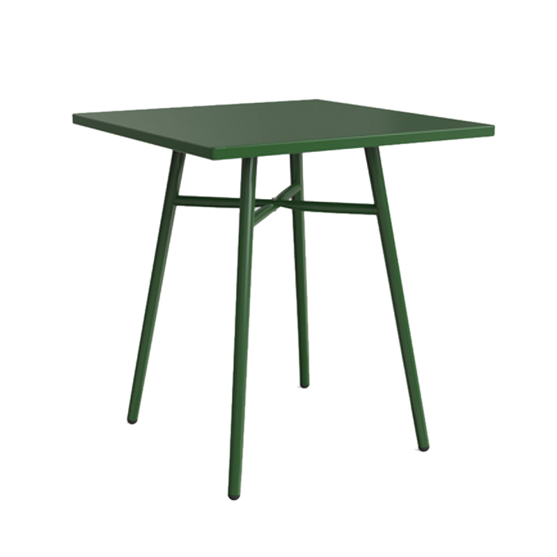 Metal Green Industrial End Table Water Resistant Iron Side Table