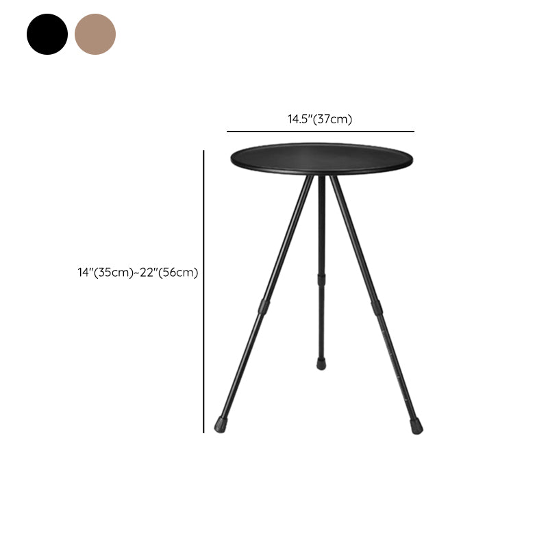 Metal Industrial Foldable End Table Water Resistant Lift Side Table